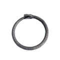 Gothic Ouroboros Snake Pendant Necklace — Stainless Steel