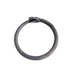 Gothic Ouroboros Snake Pendant Necklace — Stainless Steel