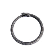 Punk Vintage 316L Stainless Steel Ouroboros Snakes Pendant For Men Vikings Animal Necklace Gothic Party Jewelry Gifts Wholesale