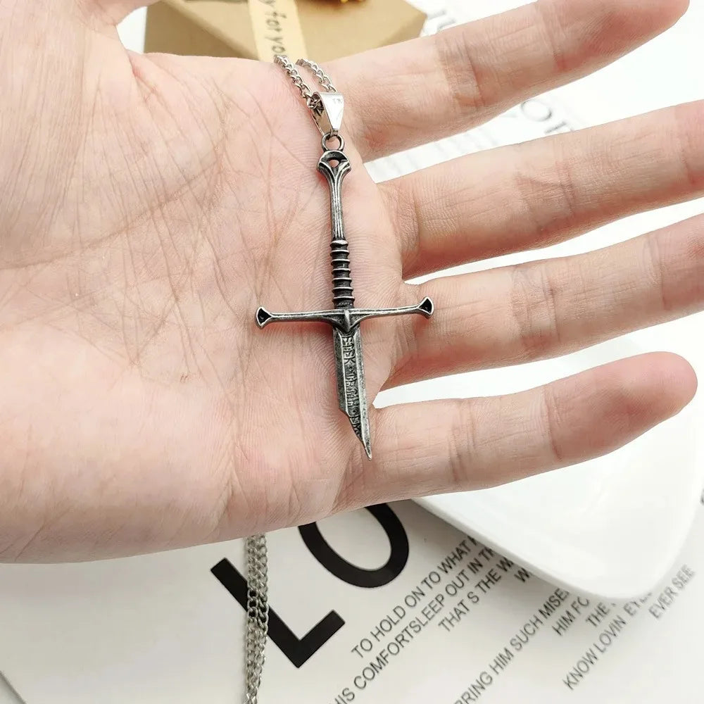 Flame Pendant Necklace