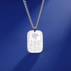 LIKGREAT Ancient Egyptian Mythology Goddess Necklace for Men Eye of Horus Egypt Death Protection Amulets Stainless