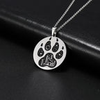 Wolf Cat Claw Pendant Necklace — Stainless Steel