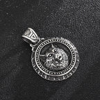 Skull Lion Tiger Pendant Necklace — Stainless Box