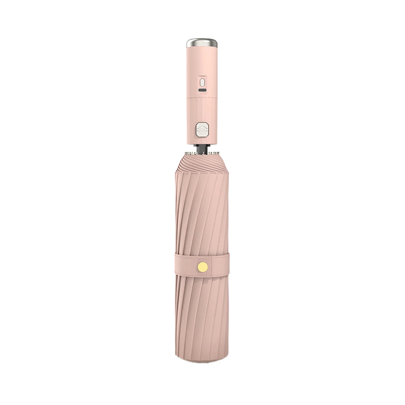 3 in 1 Sun Protection Umbrella with Fan USB Rechargeable Automatic Folding UV Umbrella Portable Sun Travel Umbrella for