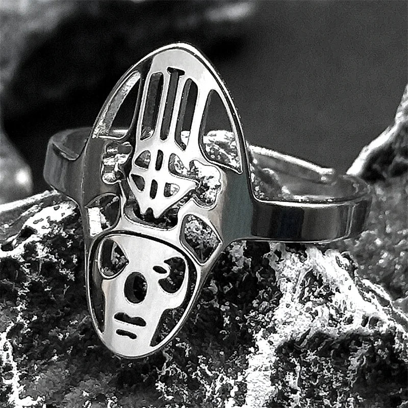 Statement Ring — Stainless Steel Adjustable