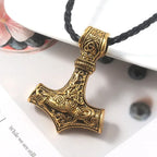 Nordic Ship Rudder Anchor Pendant — Stainless Steel