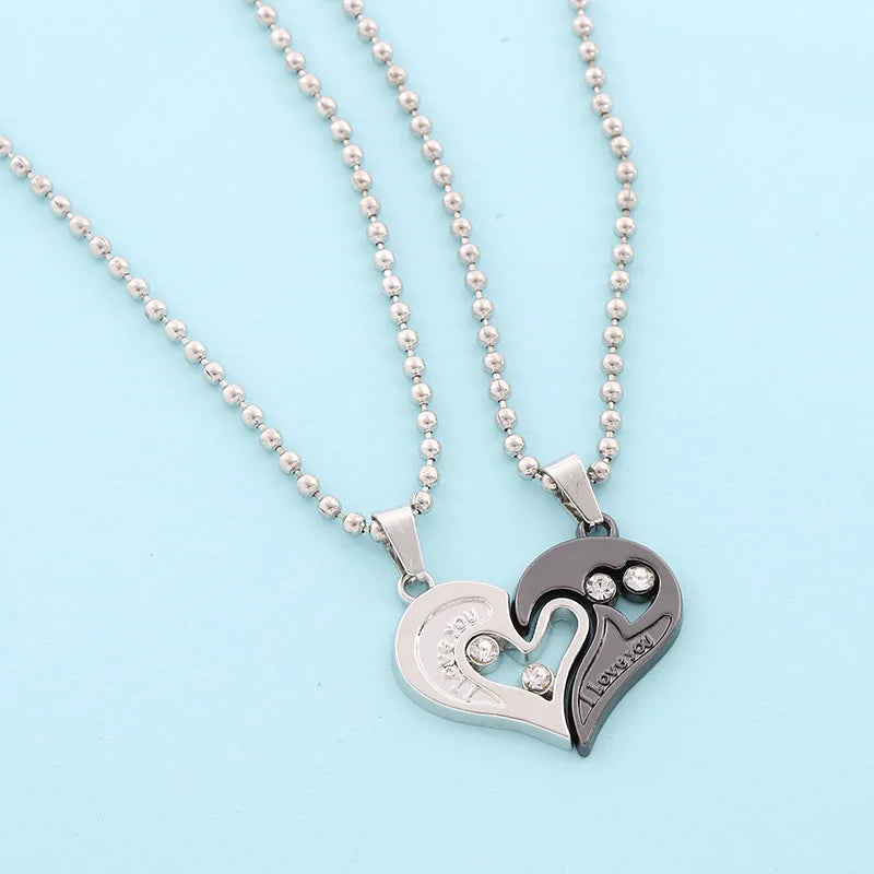 Magnetic Heart Pendant Necklace