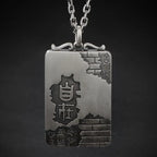 Original Van Gogh sunflower sunflower men's necklace high sense pendant nautical compass retro fashion trend pendant