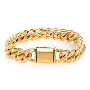 Cuban Link Black Steel Chain 14MM