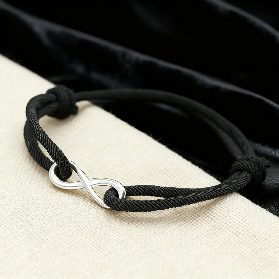 Premium 3MM Adjustable Rope Cord Bracelet — 6 Colors