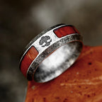 Fashion Punk Stainless Steel Fire Dragon Rings For Men Women Hip Hop Biker Vintage Vikings Animal Ring Amulet Jewelry
