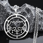 Sigil Lucifer Pendant Necklace — Stainless Steel