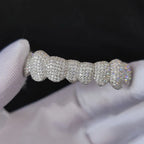 925 Silver VVS Moissanite Grillz Dental