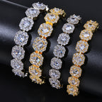 Tennis Chain Necklace Stainless Steel 10/12MM