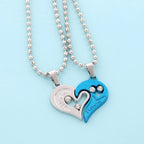 Magnetic Heart Pendant Necklace