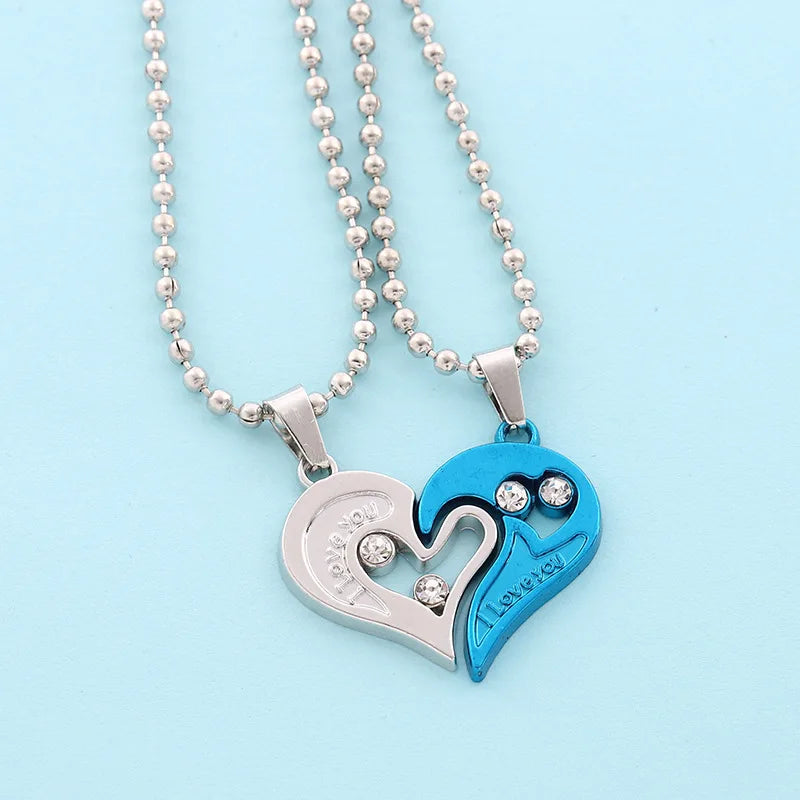 Magnetic Heart Pendant Necklace