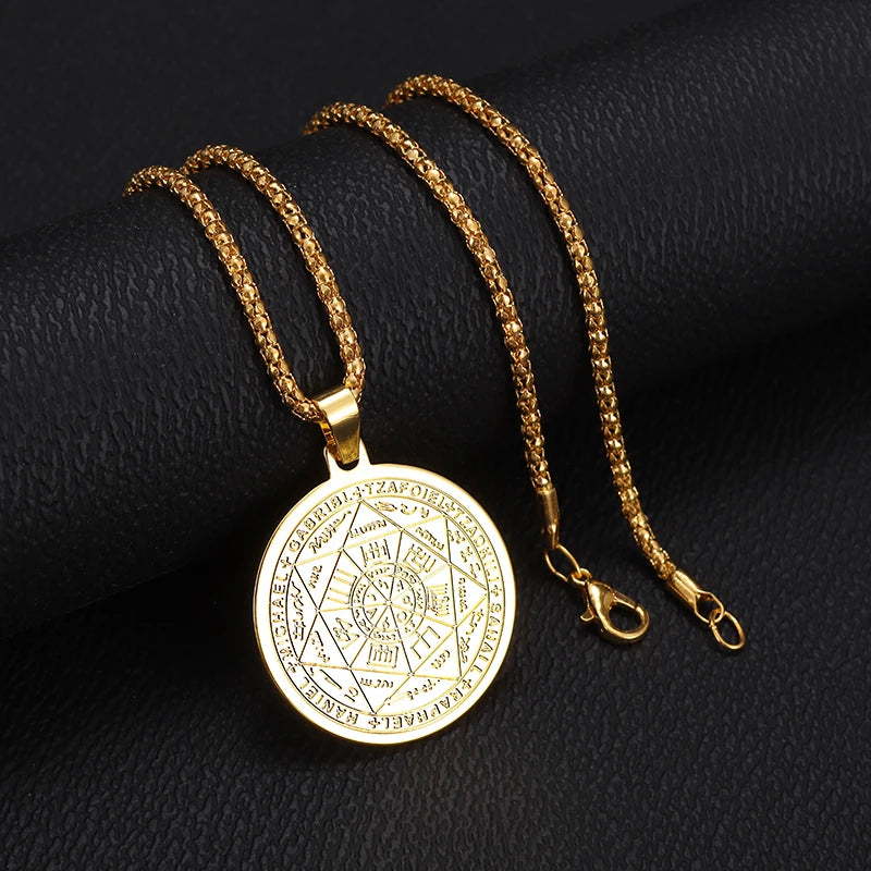 Stainless Steel Zeus Thunder Necklace Lightning Charm for Men and Women Hip Hop Trend Street Party Cool Jewelry