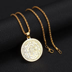 Stainless Steel Zeus Thunder Necklace Lightning Charm for Men and Women Hip Hop Trend Street Party Cool Jewelry