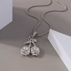 Gothic Skull Love Heart Necklace for Women Men Religious Crucifix Necklaces Punk Jewelry Gifts
