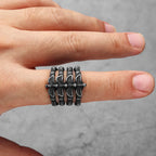 Spine Ring — Stainless Steel