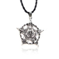 Movie Accessories Akg Pirates Of The Caribbean Aztec Gold Color Coin Necklace Retro Skull Pendant Punk Hip Hop Necklace