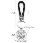 Baphomet Steel Pendant Sigeal Sigil Lucifer Key