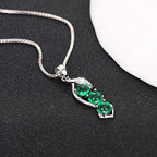 Iced Out Silver Pendant