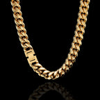 Stainless Steel Cuban Chain Necklace Miami