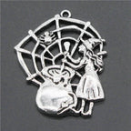 Boho Spider Web Charms Pendant Female Jewelry Bulk Cheapest Items