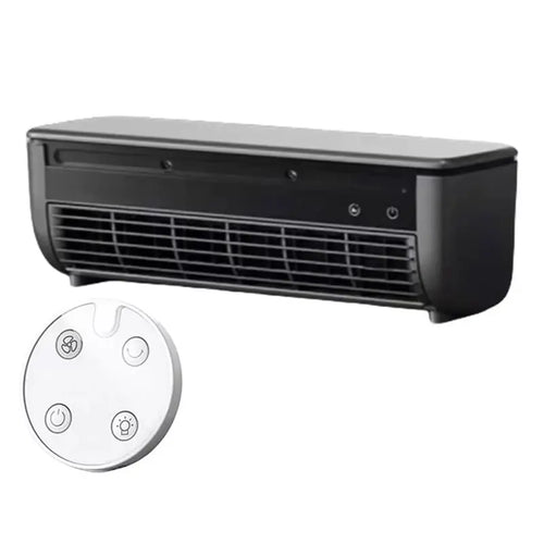 Bladeless Air Cooler — Wall-Mount, Remote