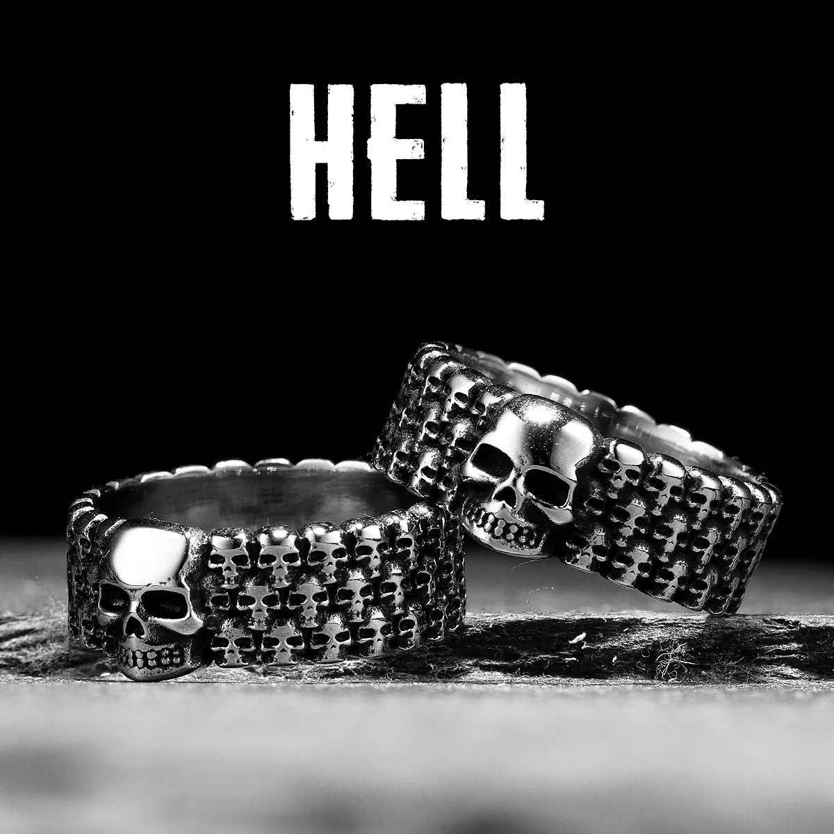 Skull Ring — Stainless Steel