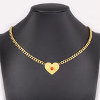 Nidin 8 Styles Double Layers Geometric Delicate Lightning Necklaces for Women Zircon Jewelry Charms Thunder Bolt Pendant Gifts