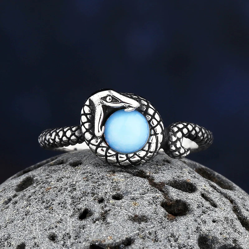 Dropshipping Vintage 316L Stainless Steel Viking Nordic 3D Wolf Of Thor Norse High Quality Wolf Animal Jewelry Men Ring