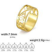 Jesus Fish Ring for Men & Women — Christian, Stainless Steel