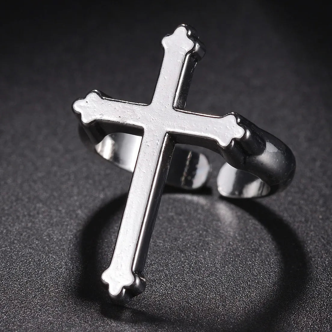 Vintage Cross Gold Ring