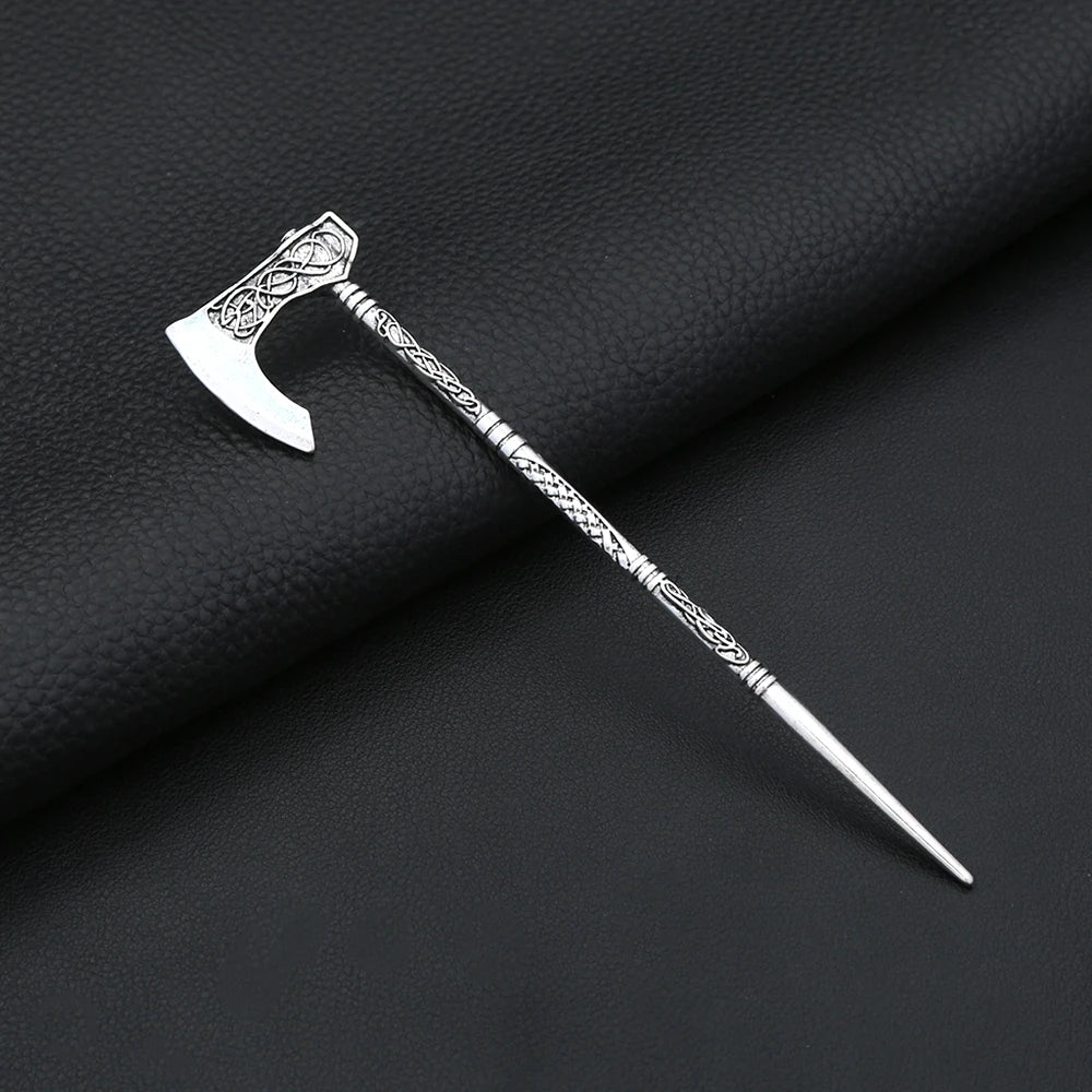 Viking Steel Jewelry Vintage Animal Hair Stick