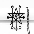 Astaroth Sigil Pendant — Stainless Steel