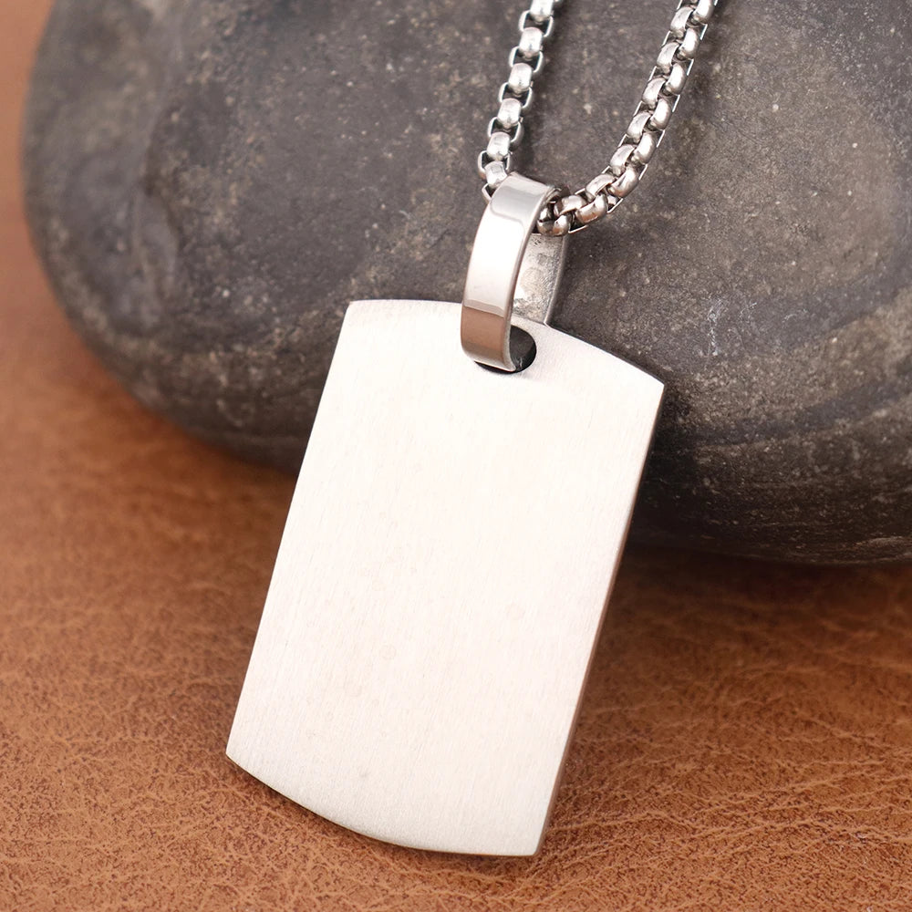 Vintage Lion Pendant Necklace — Stainless Steel