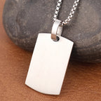 Vintage Lion Pendant Necklace — Stainless Steel