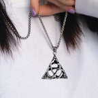 Stainless Steel Celtic Knot Pendant Necklace