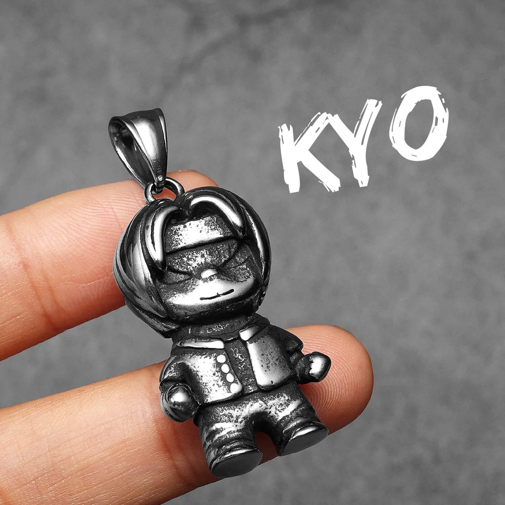 Character Kyo Pendant Necklace Stainless Steel