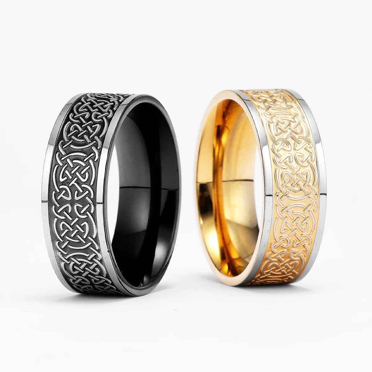 Celtic Knot Ring — Stainless Steel