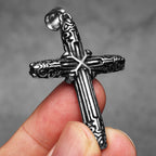 Cross Amulets Men Necklaces Stainless Steel Pendant Chain Women Fashion Carving Jewelry Punk New In Accessories Gifts Wholesale