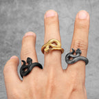 Viper Snake Ring — Stainless Steel