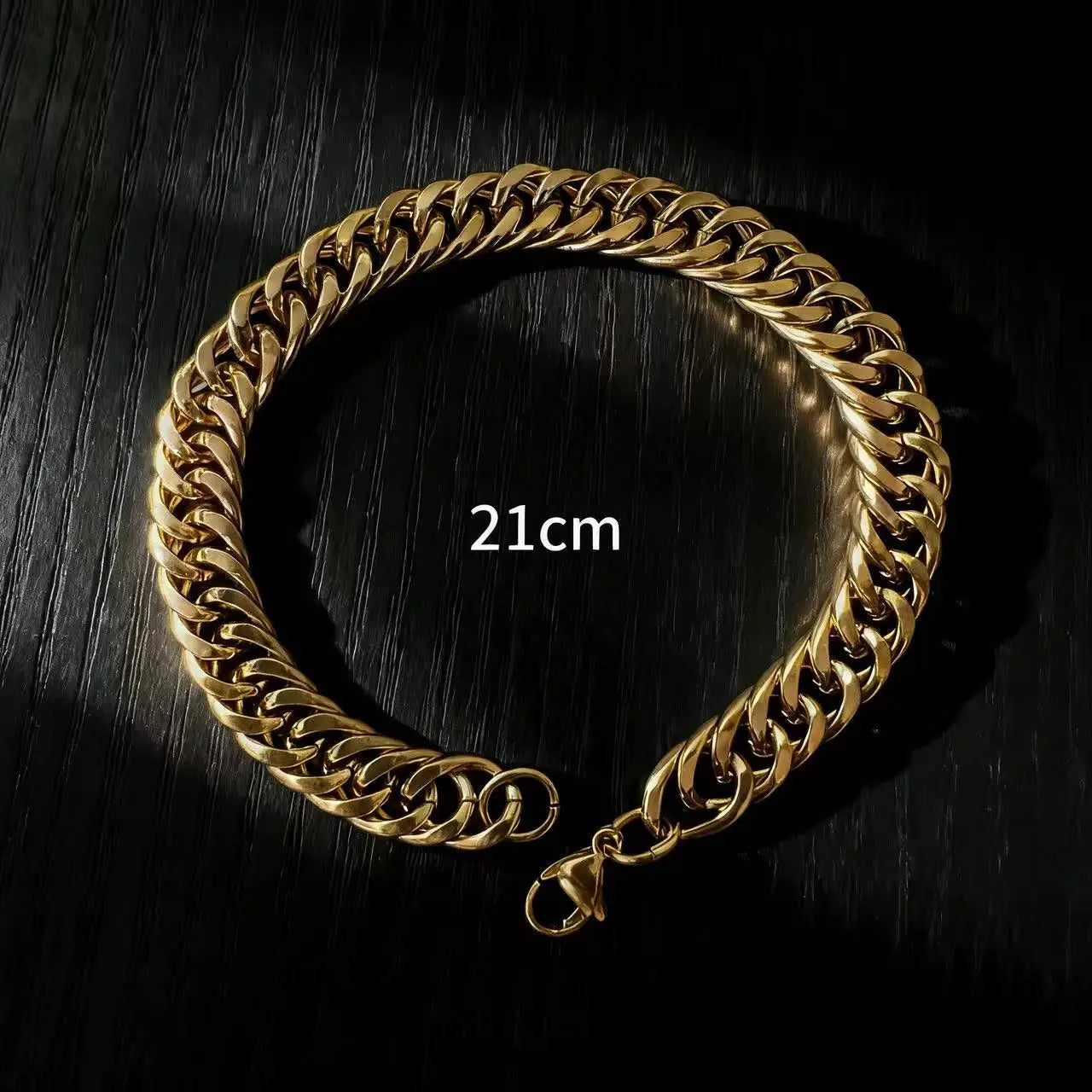 Cuban Gold Chain 10MM Curb Link Necklace