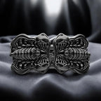 Scorpion Ring for Men — Black-Tone Punk Statement Band