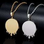 Iced Out Photo Pendant Necklace