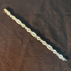 Gold Tennis Chain 8MM Mixed Diamond Iced Out