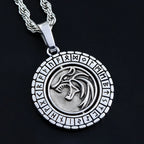 Celtic Viking Wolf Pendant — 925 Silver