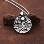 Viking Tree of Life Pendant — Stainless